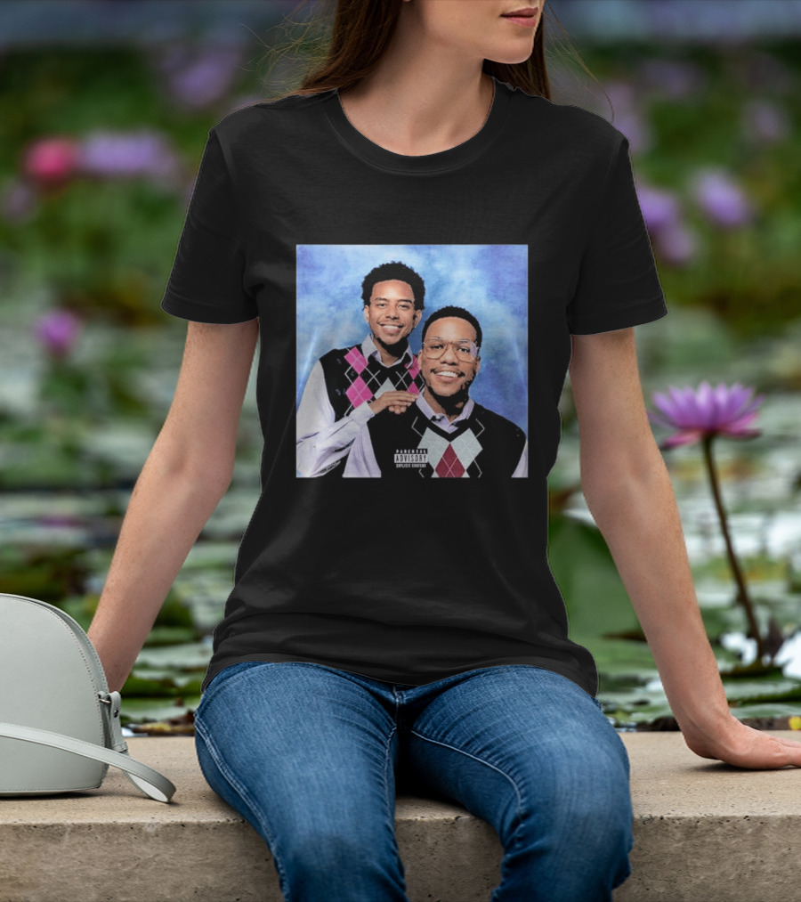 Anderson Paak Cordae Step Brothers Parody Album Cover T-Shirt