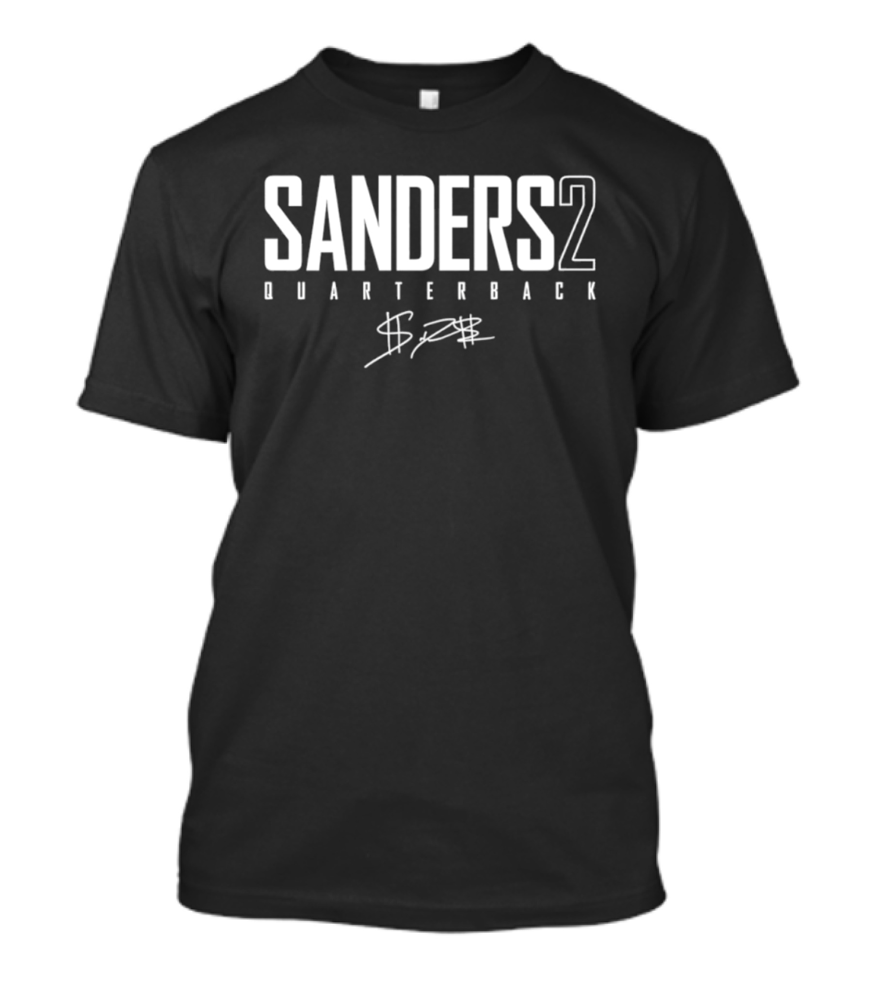 Sanders 2 Quarterback Signature T-Shirt