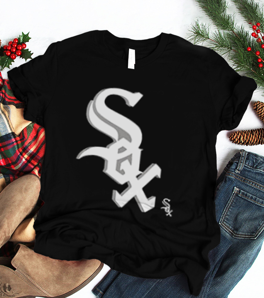 Chicago White Sox Cartoon 2 Sided Sox T-Shirt