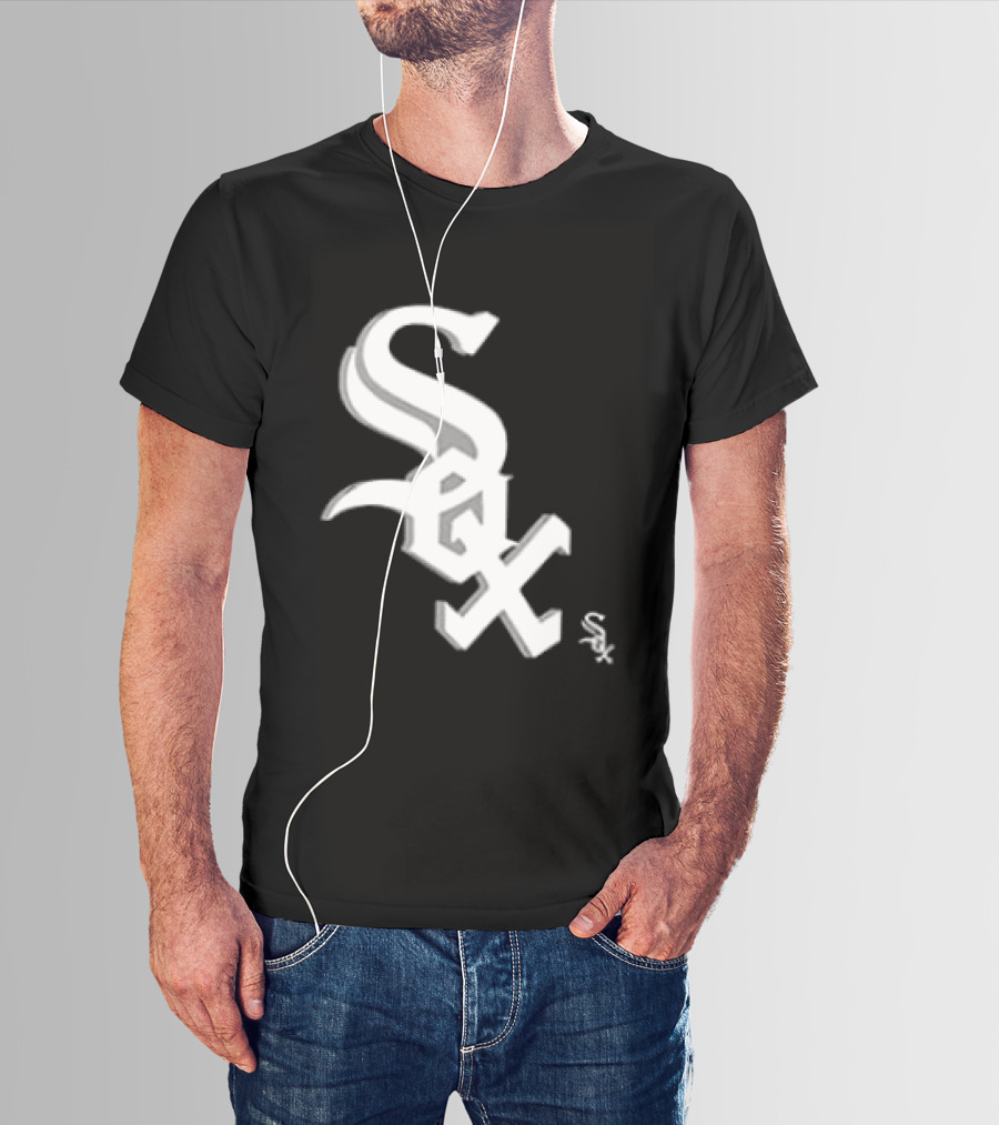 Chicago White Sox Cartoon 2 Sided Sox T-Shirt