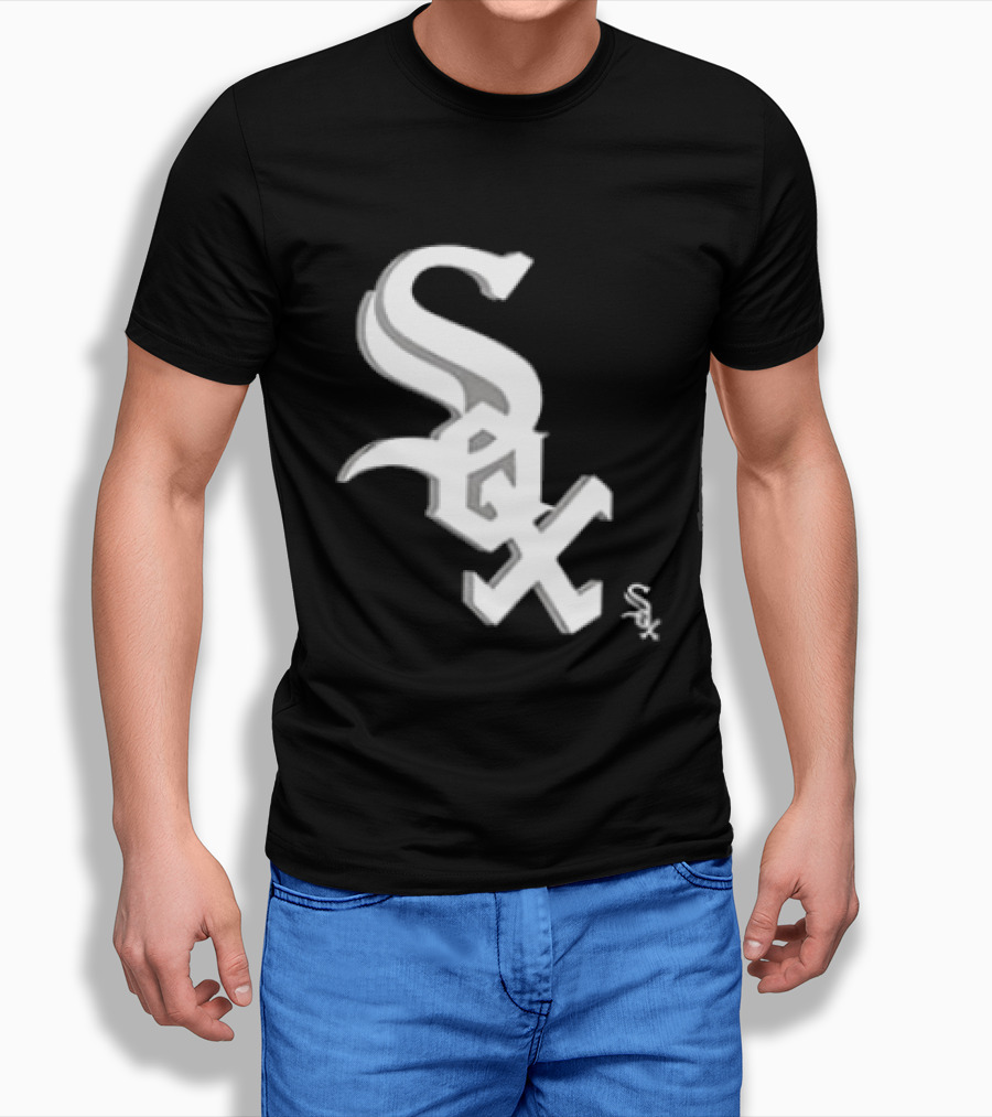 Chicago White Sox Cartoon 2 Sided Sox T-Shirt