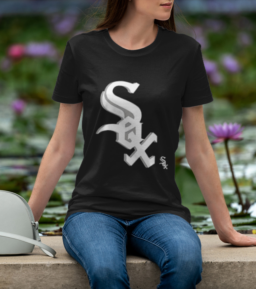 Chicago White Sox Cartoon 2 Sided Sox T-Shirt