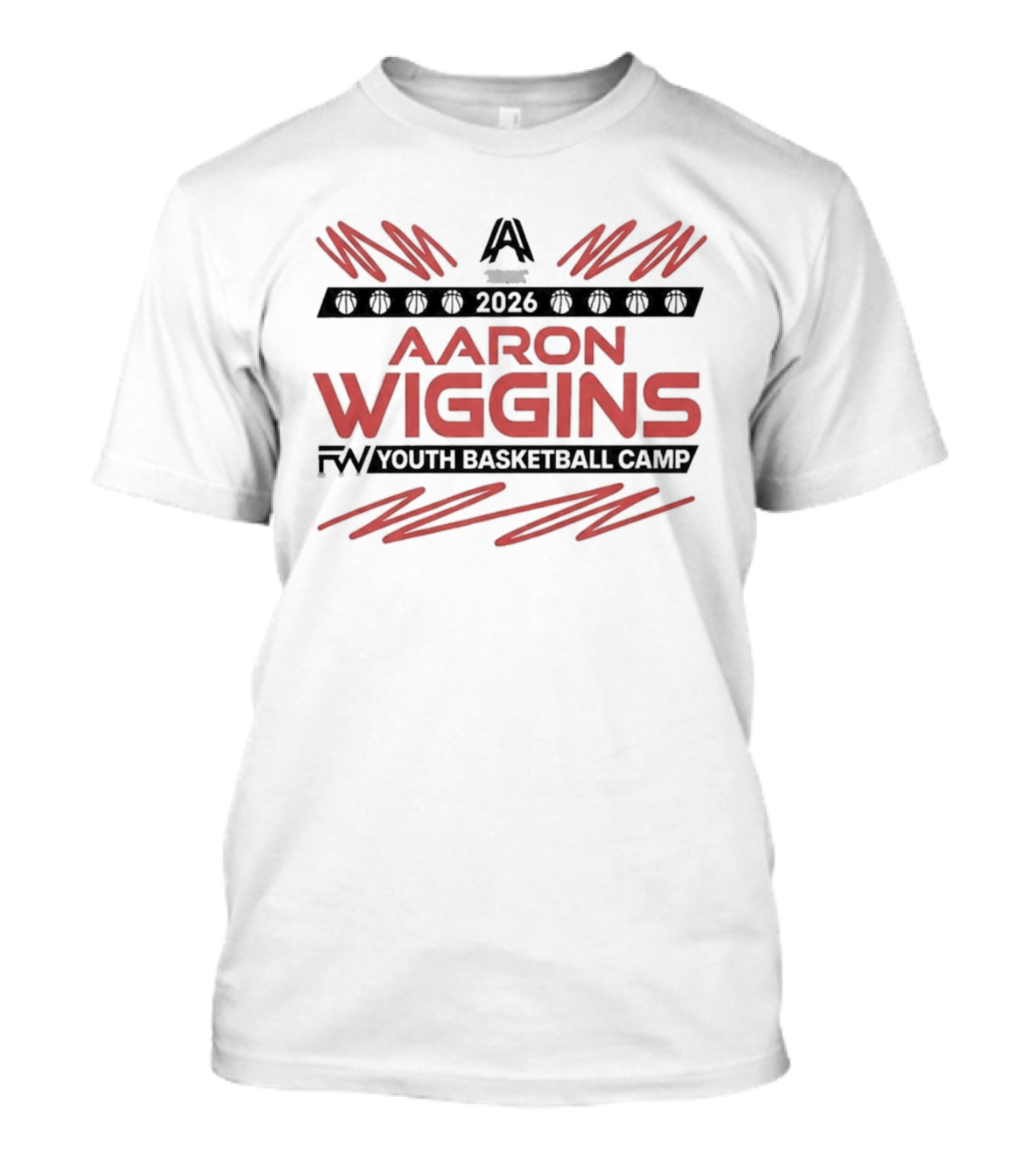 Aaron Wiggins 2023 Youth Basketball Camp T-Shirt