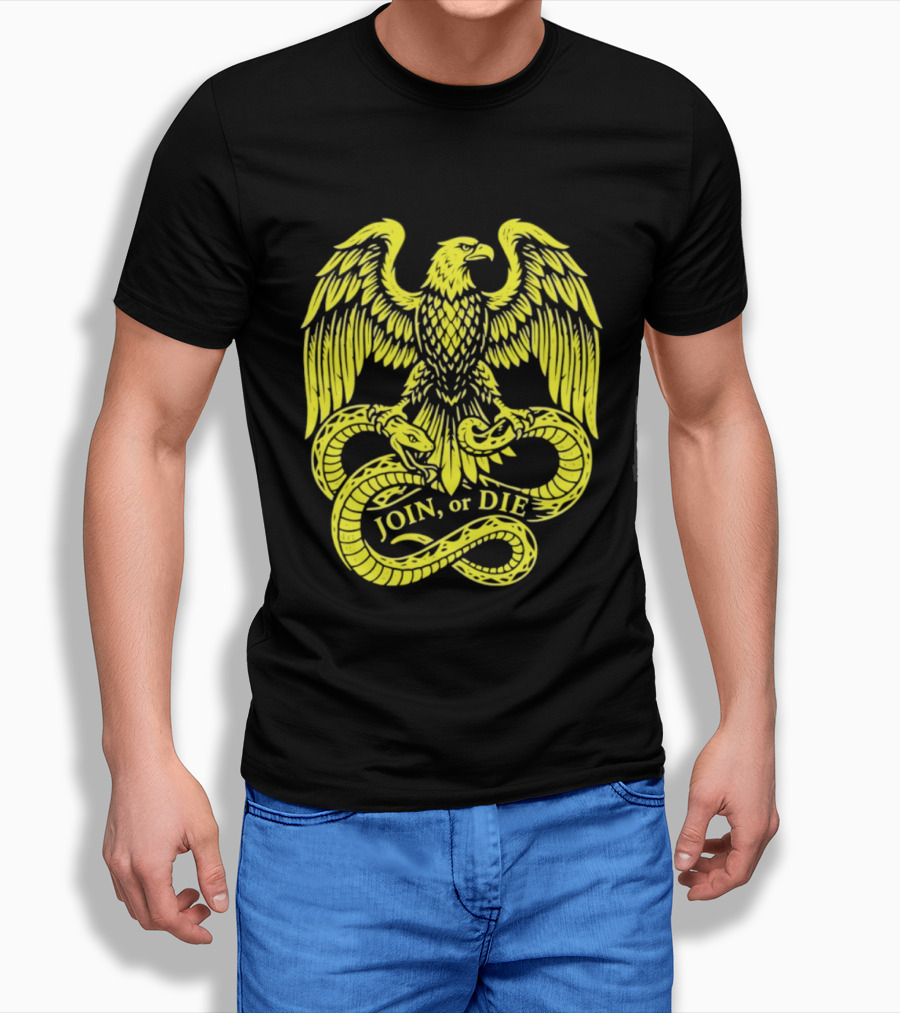 Join Or Die Eagle Snake T-Shirt