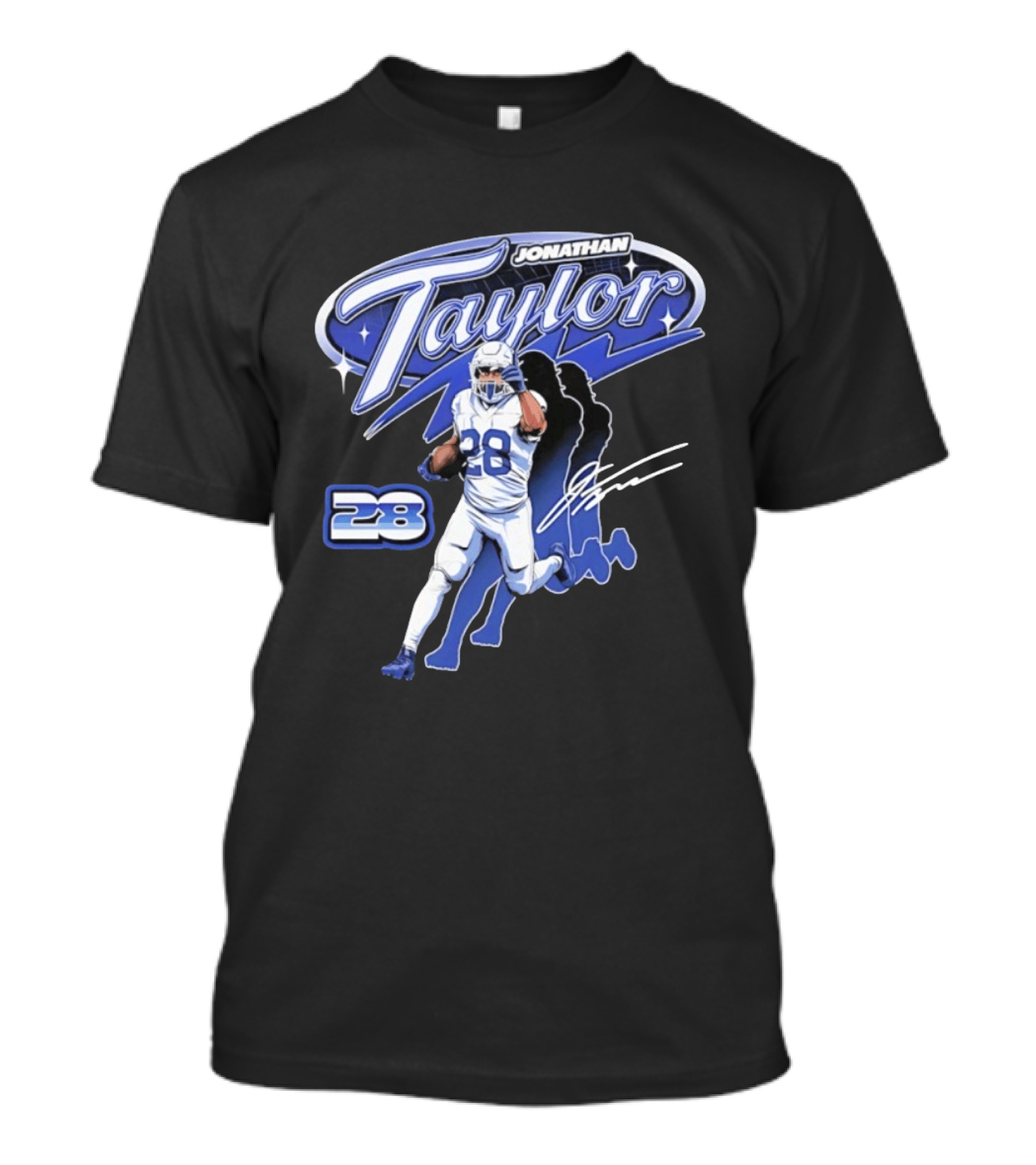 Jonathan Taylor 28 Indianapolis Colts Future Running Back T-Shirt