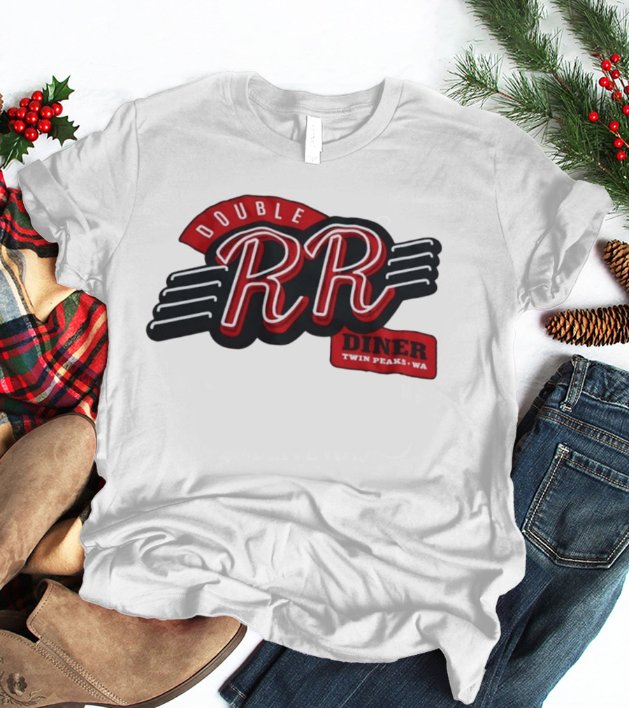 Double RR Diner Sign Twin Peaks WA T-Shirt