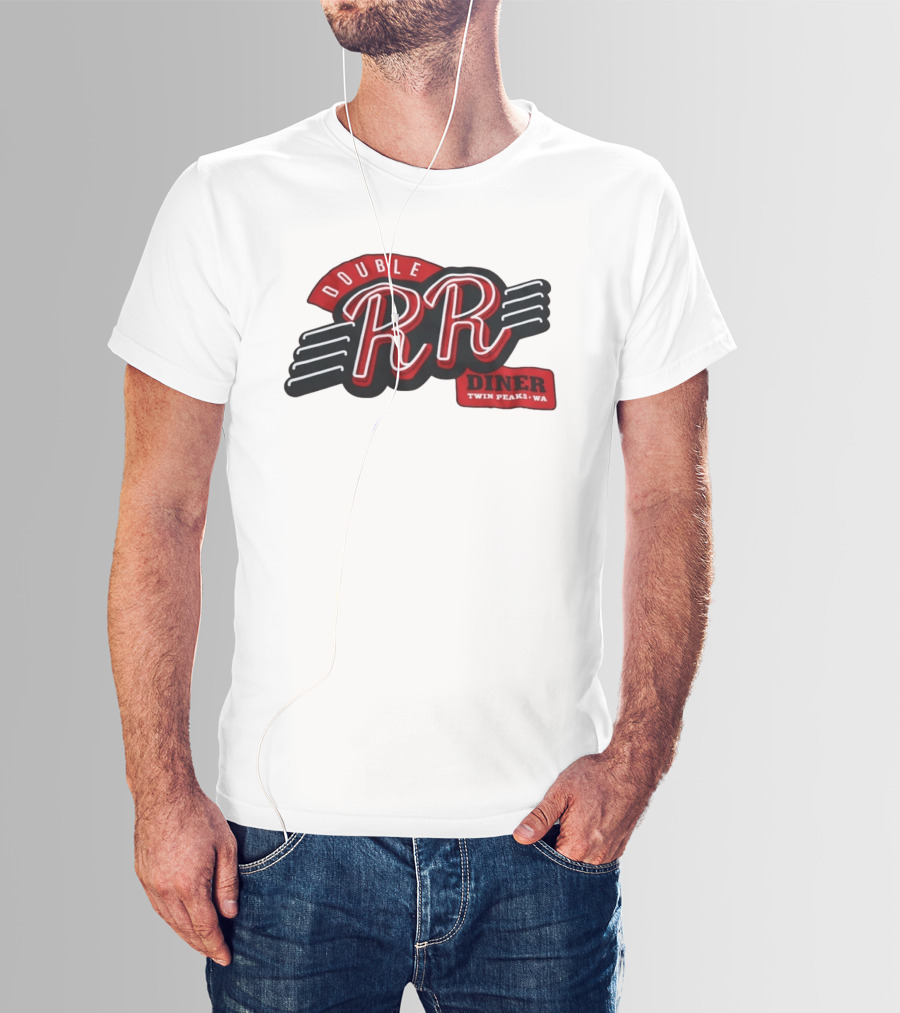 Double RR Diner Sign Twin Peaks WA T-Shirt