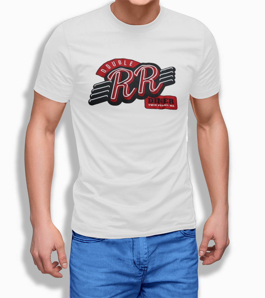 Double RR Diner Sign Twin Peaks WA T-Shirt