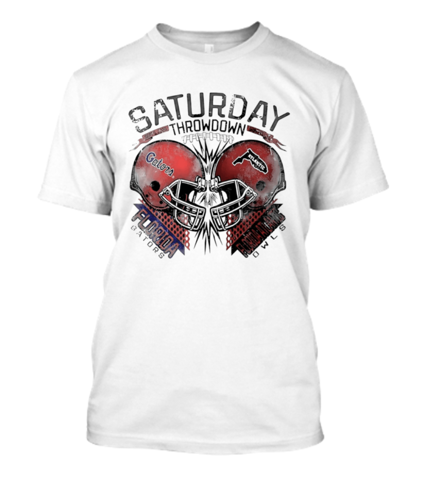 Saturday Showdown Florida Gators Vs Florida Atlantic Owls 2026 T-Shirt