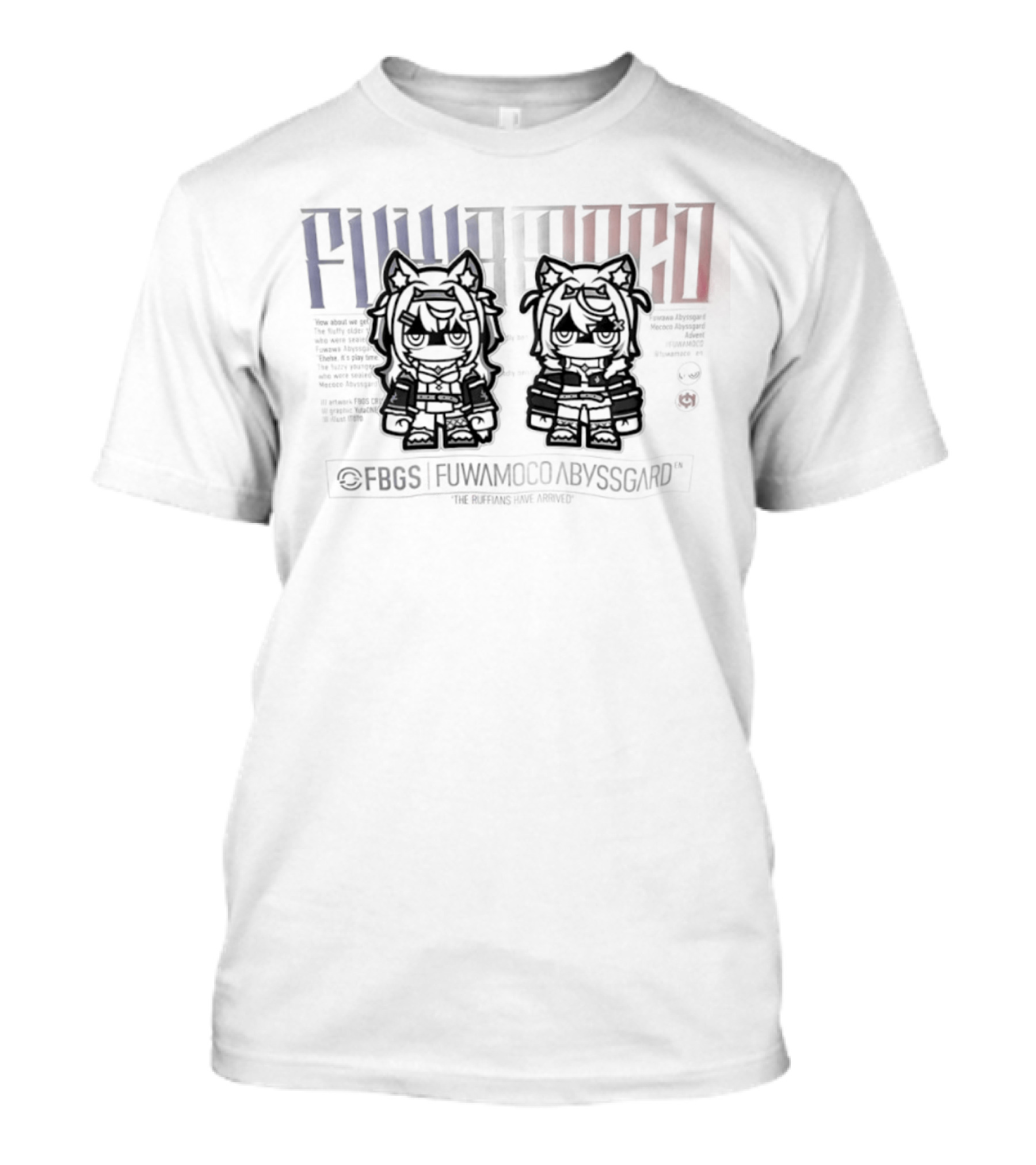 Fuwamoco Abyssgaard FBGS The Ruffians Have Arrived T-Shirt