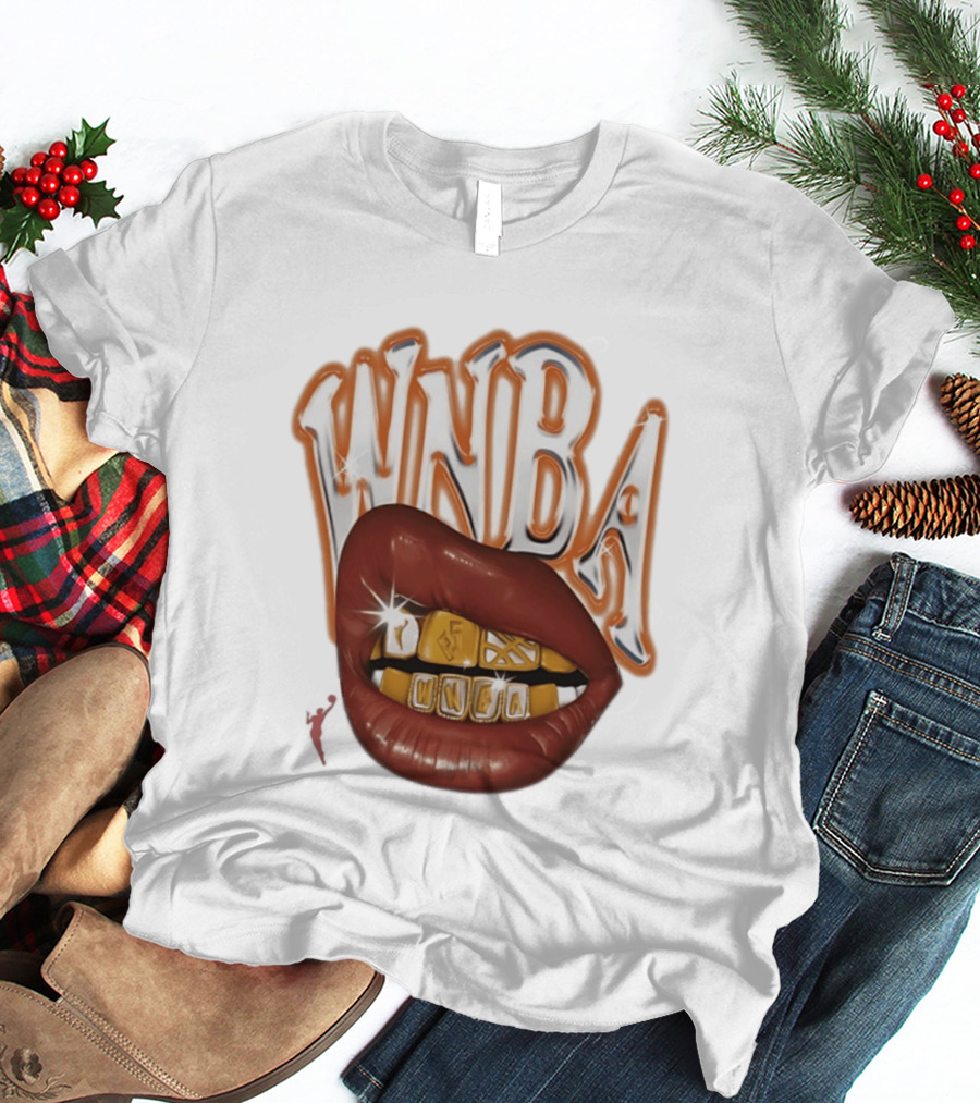 WNBA Grill Mouth Gold Teeth T-Shirt