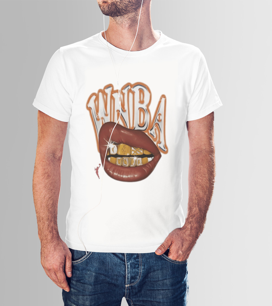 WNBA Grill Mouth Gold Teeth T-Shirt