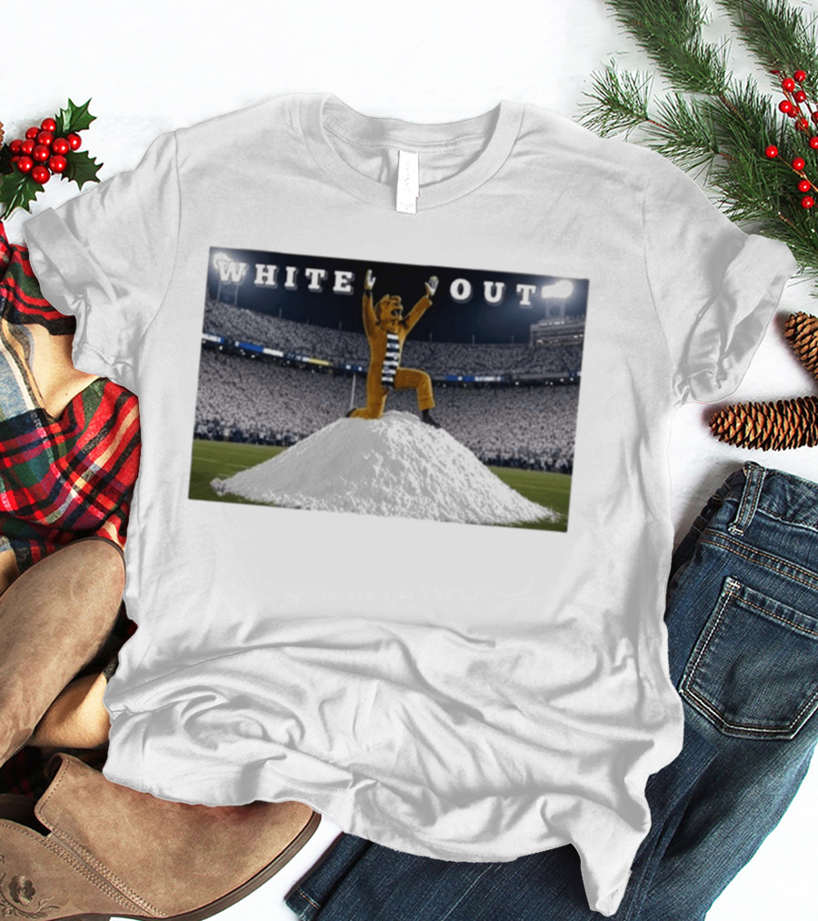 Nittany Lion Celebrate White Out Stadium Fan Gameday Event T-Shirt