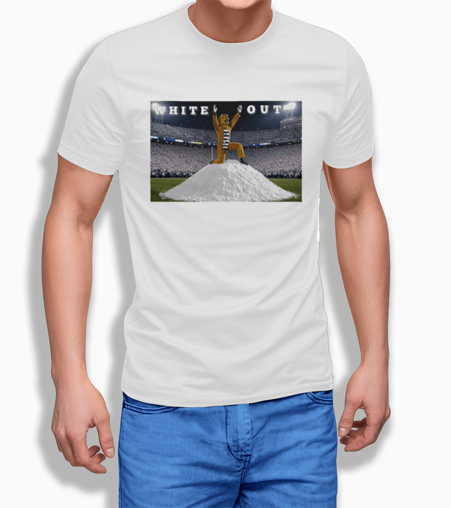 Nittany Lion Celebrate White Out Stadium Fan Gameday Event T-Shirt