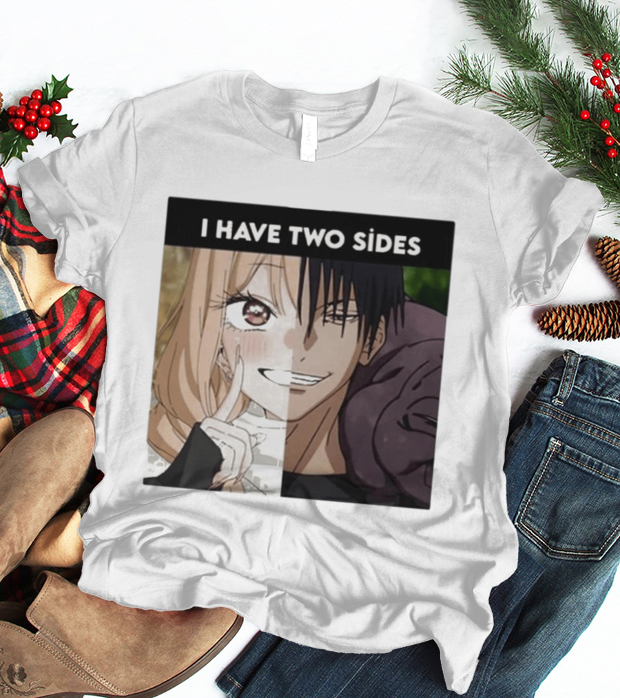I Have Two Sides Toji Fushiguro And Marin Kitagawa Manga Characters T-Shirt