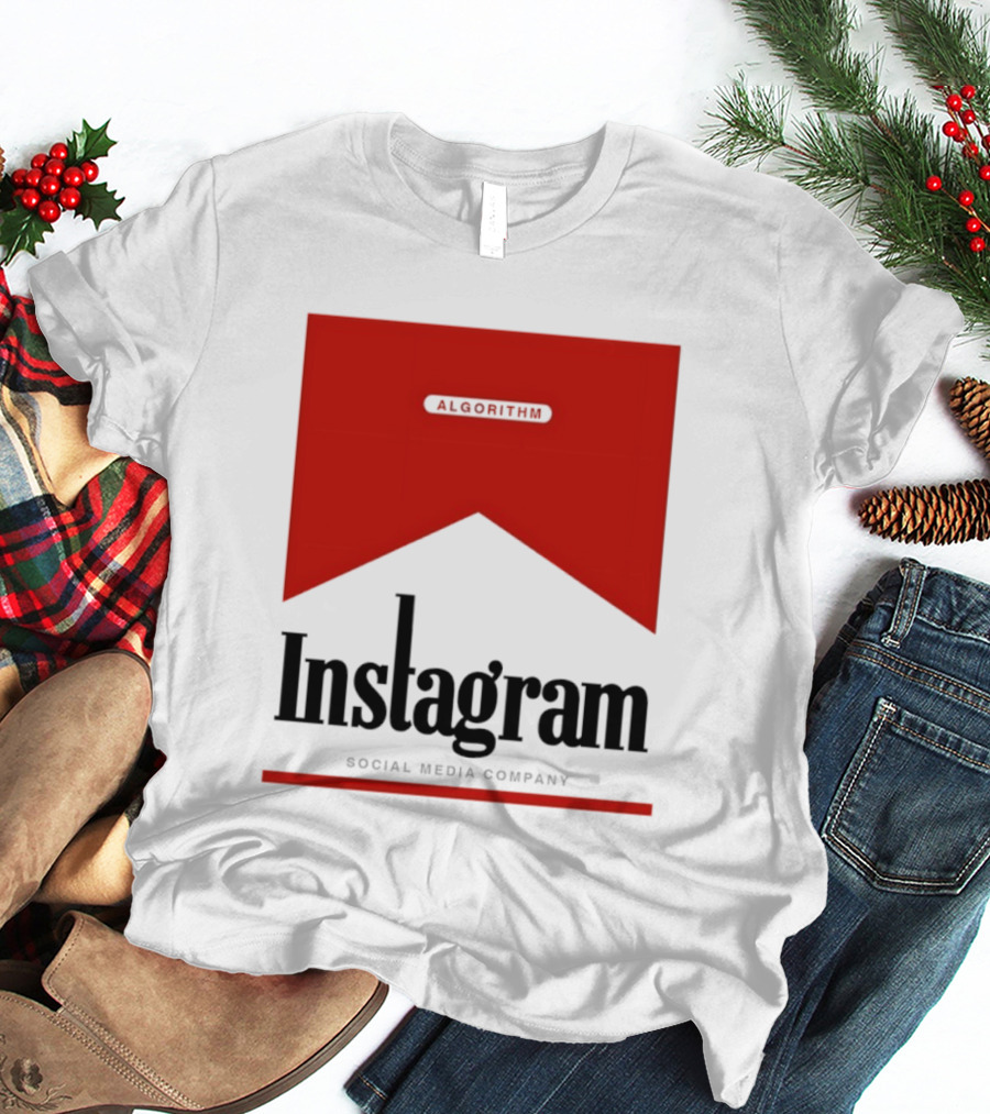 Instagram Social Media Company Algorithm Marlboro T-Shirt