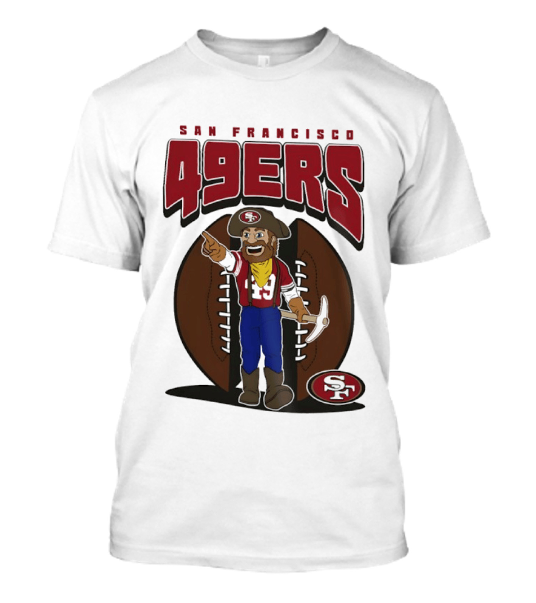San Francisco 49ers Sourdough Sam 2026 Mania T-Shirt