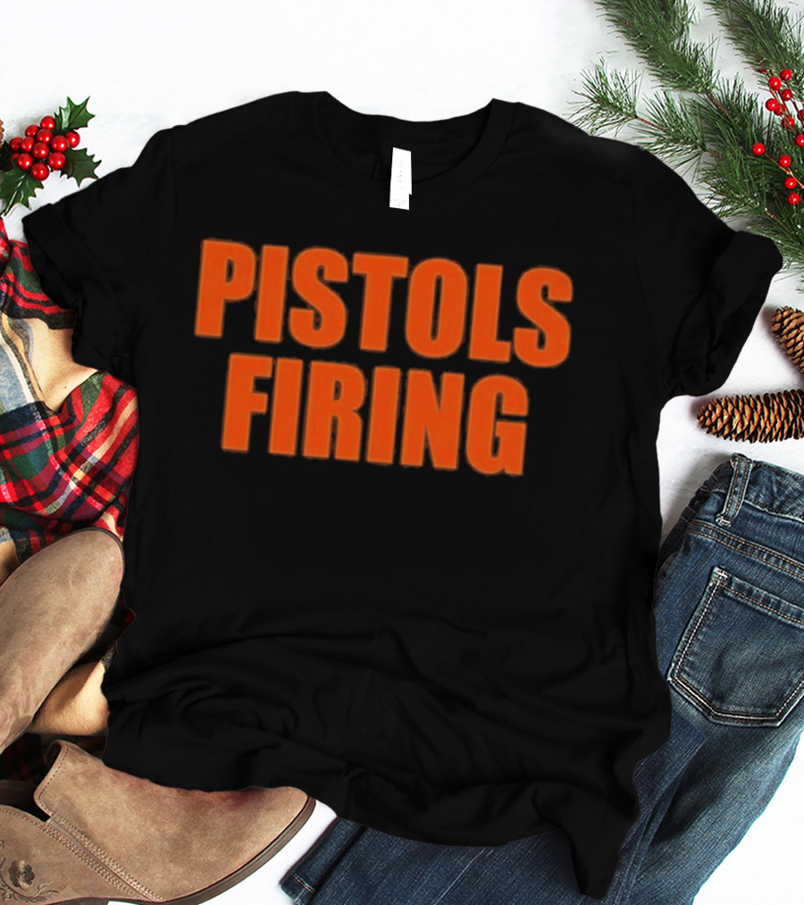 Old Row OSU Pistols Firing T-Shirt