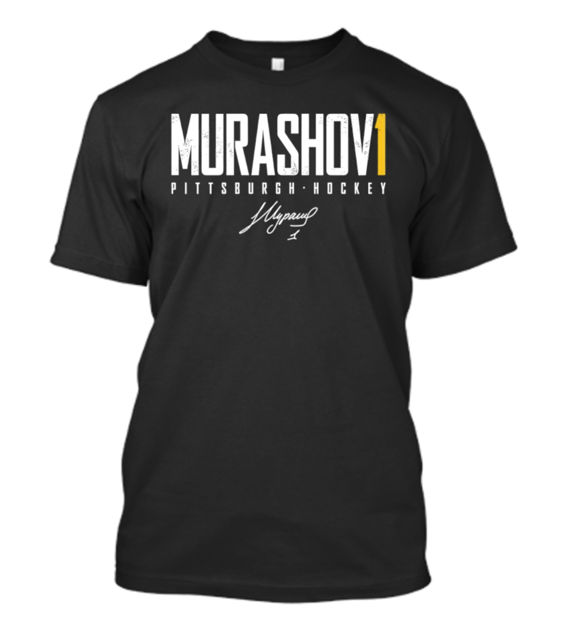 Murashov 1 Pittsburgh Hockey Signature T-Shirt
