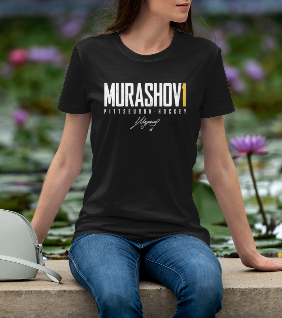 Murashov 1 Pittsburgh Hockey Signature T-Shirt