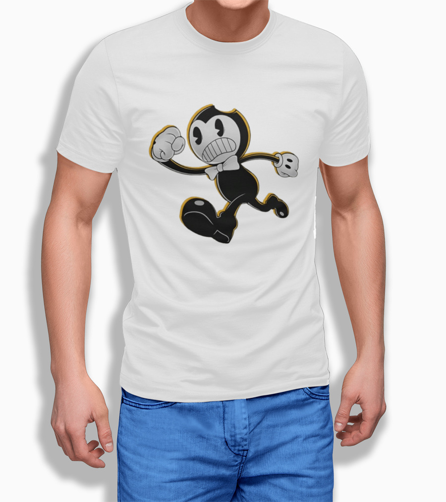 Nightmare Run Bendy Running Character Animation Game T-Shirt