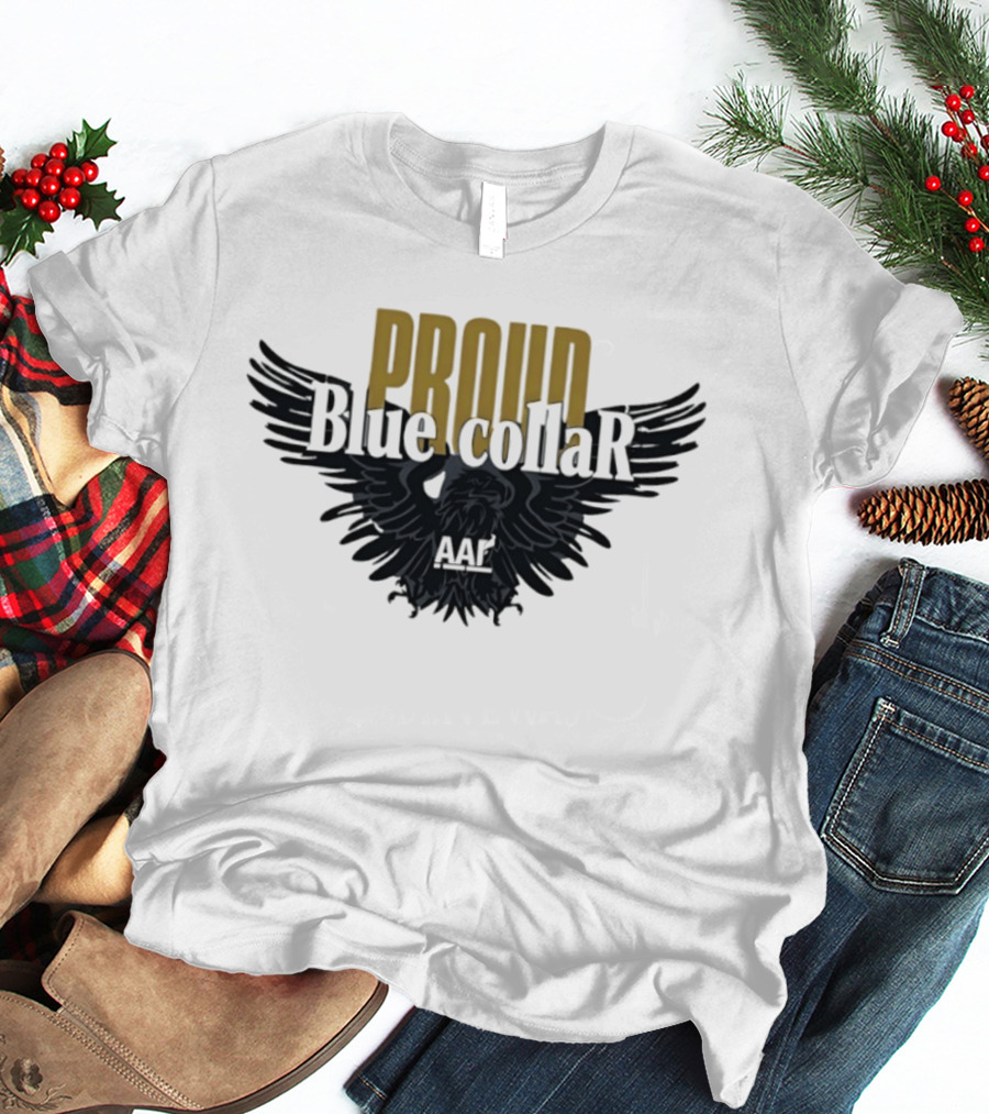 Proud Blue Collar AAF Eagle Worker T-Shirt