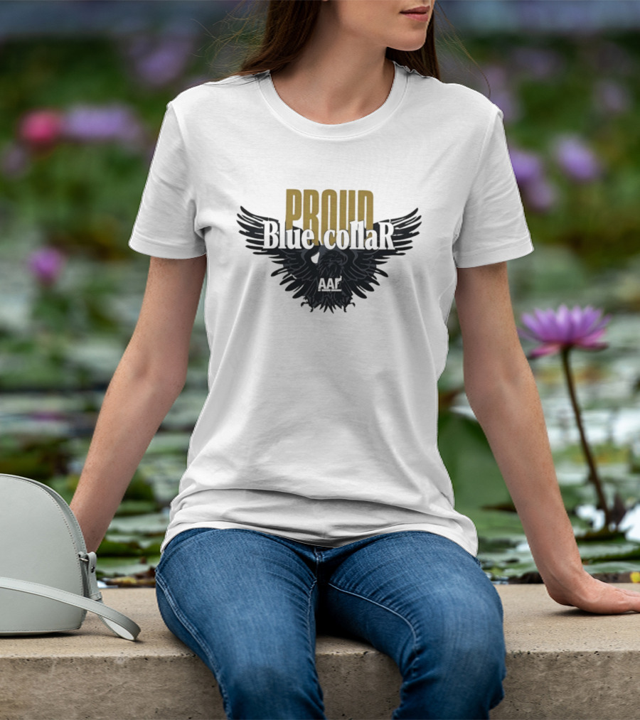 Proud Blue Collar AAF Eagle Worker T-Shirt