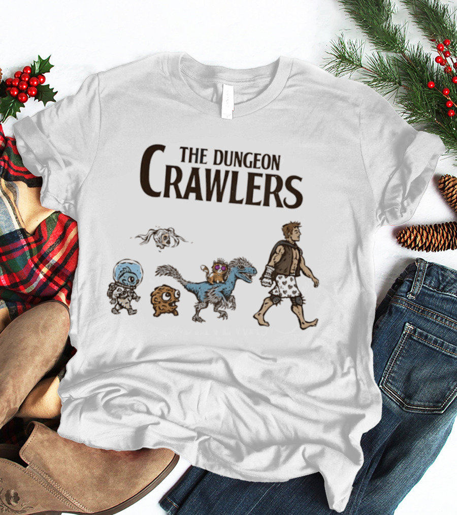 The Dungeon Crawlers Adventure Creatures And Characters T-Shirt