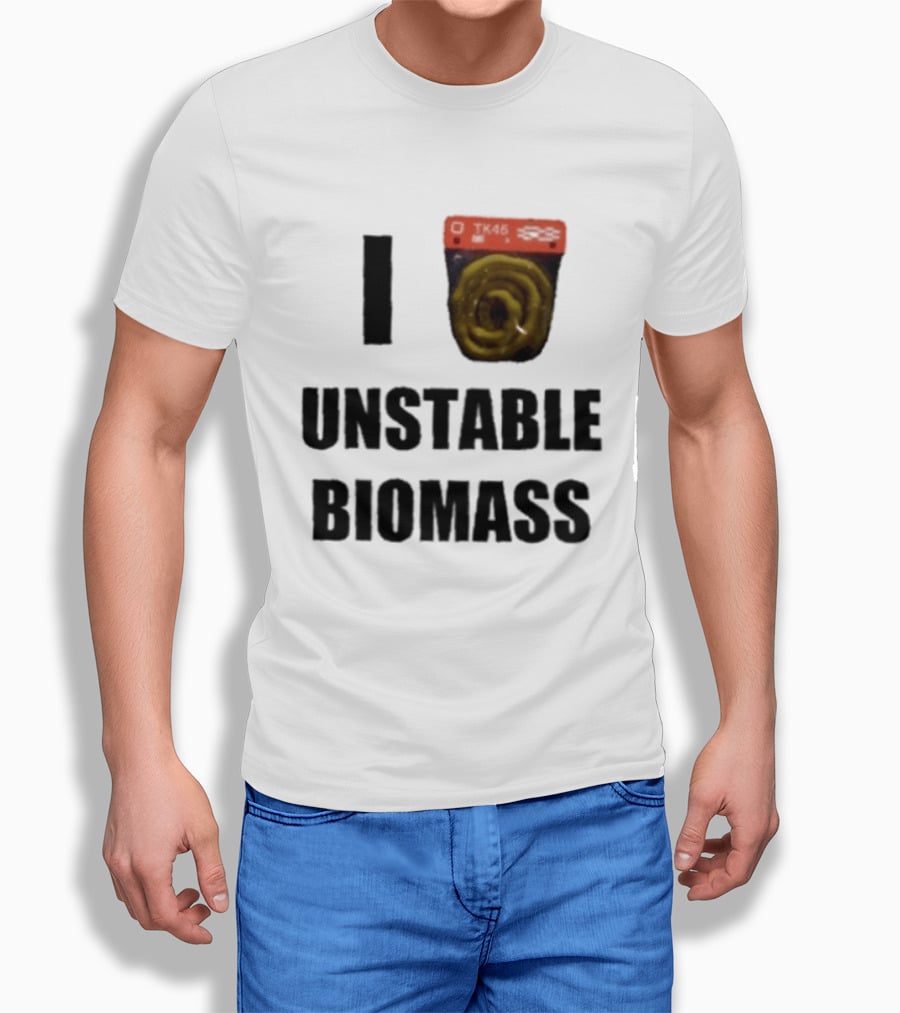 I Love Unstable Biomass TK45 Sci Fi Laboratory T-Shirt