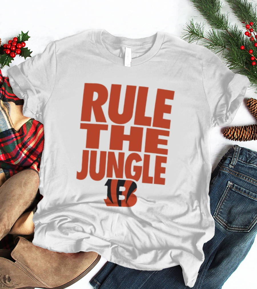 Cincinnati Bengals Rule The Jungle Bengals B T-Shirt