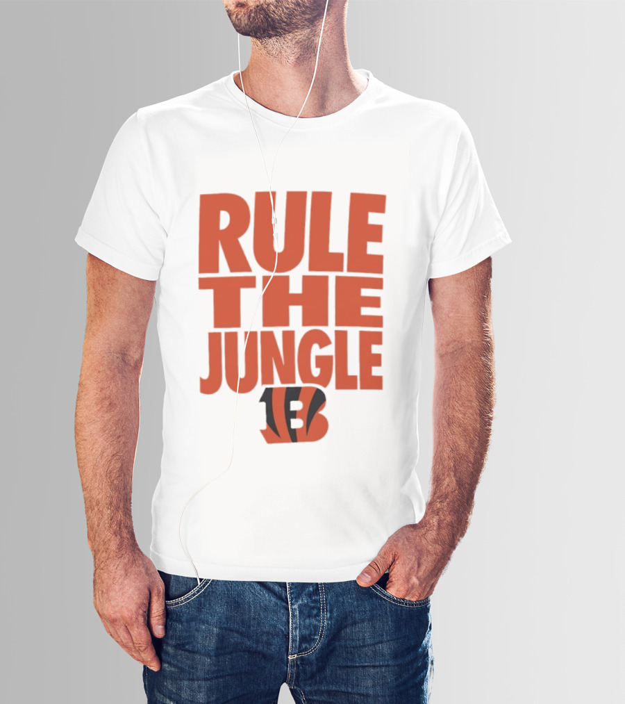 Cincinnati Bengals Rule The Jungle Bengals B T-Shirt