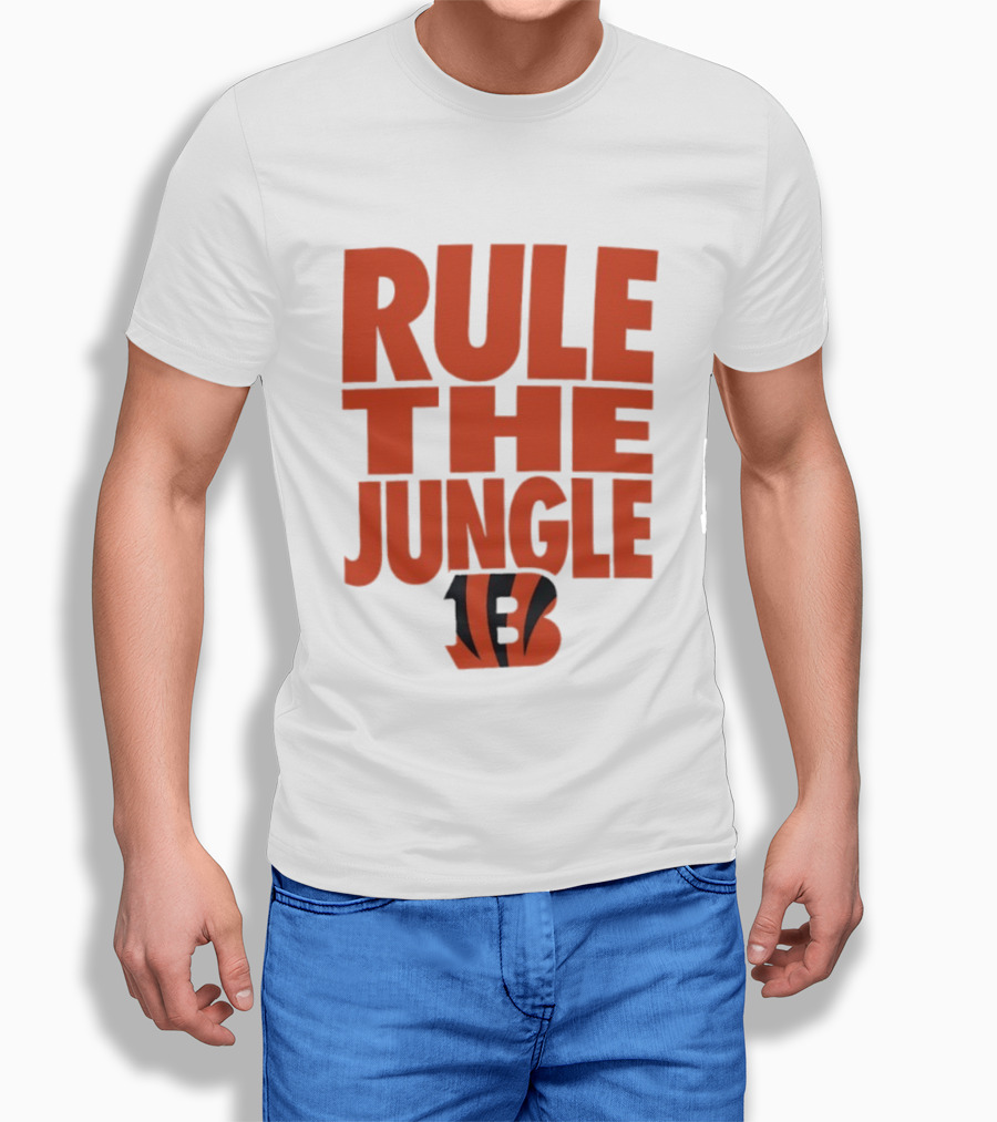 Cincinnati Bengals Rule The Jungle Bengals B T-Shirt