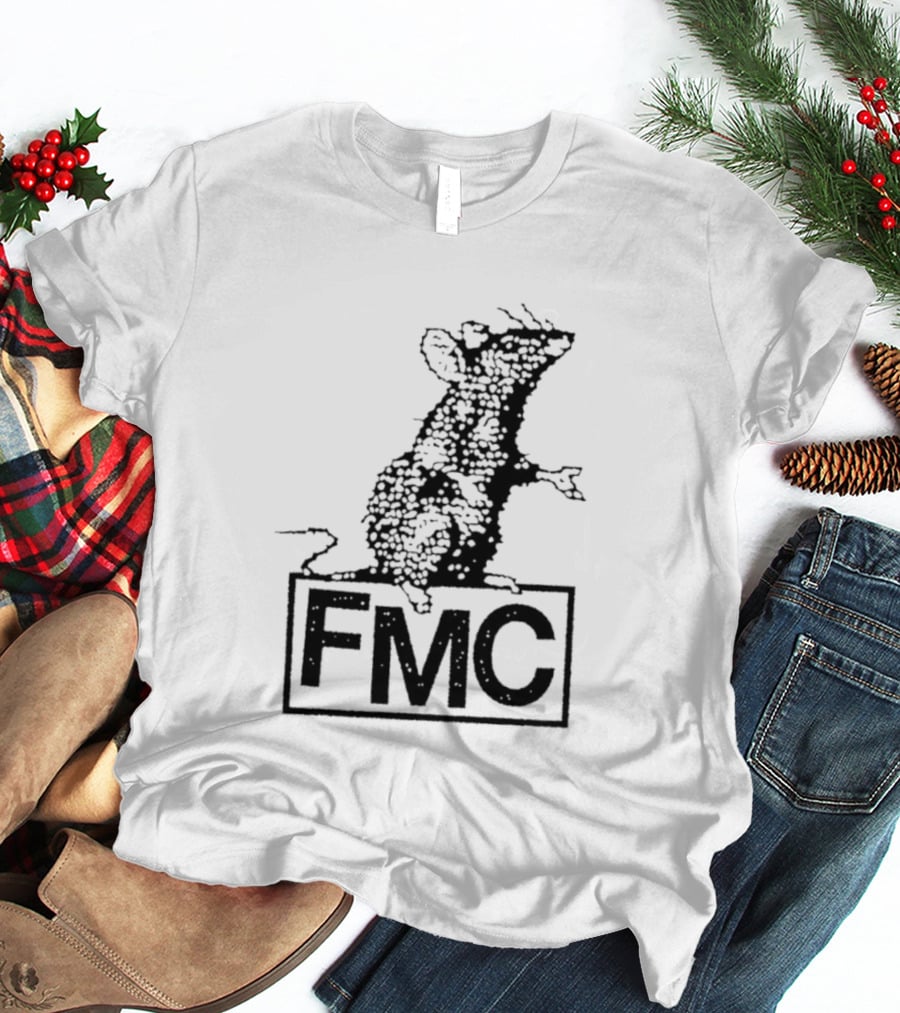 FMC Rat Rodent Sketch Drawing T-Shirt