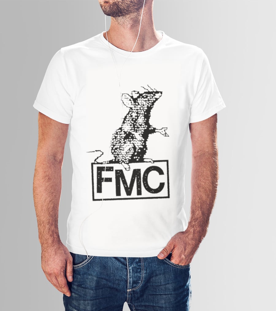 FMC Rat Rodent Sketch Drawing T-Shirt