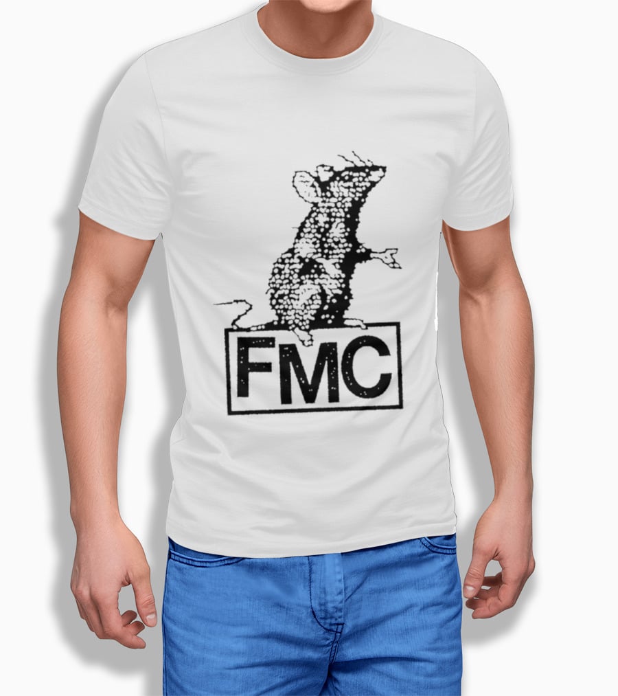 FMC Rat Rodent Sketch Drawing T-Shirt