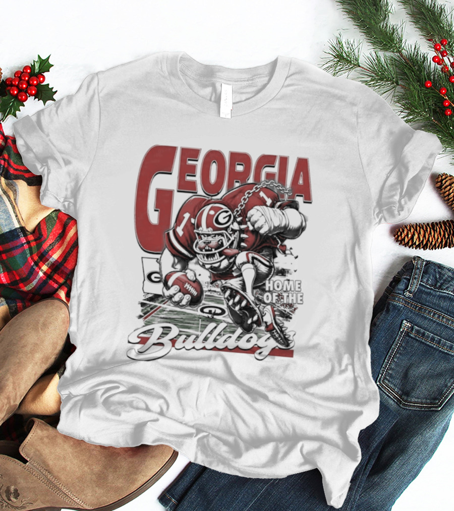 Georgia Bulldogs Home Of The Football Bulldogs T-Shirt