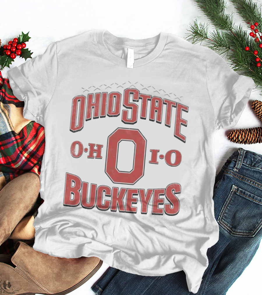 Ohio State Buckeyes College Football Ohio O Logo Buckeyes Fan Gear T-Shirt
