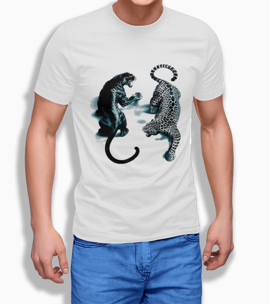 Panthers Vs Jaguars Big Cat Showdown T-Shirt