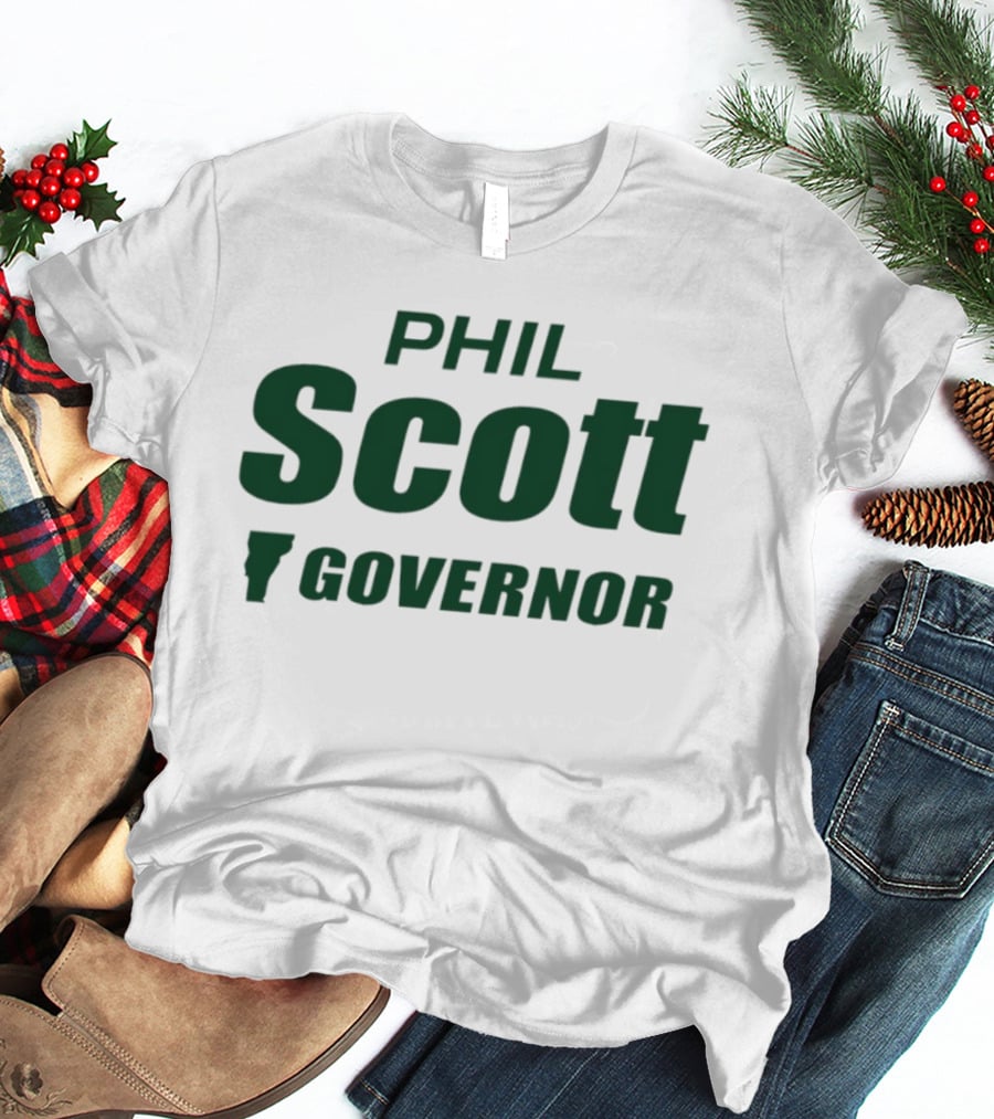 Phil Scott Governor Vermont T-Shirt