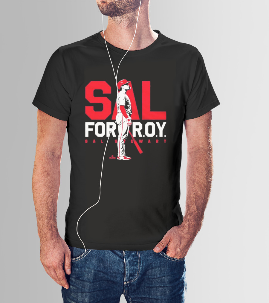 Cincinnati Reds Sal Stewart For Rookie Of The Year 2026 T-Shirt