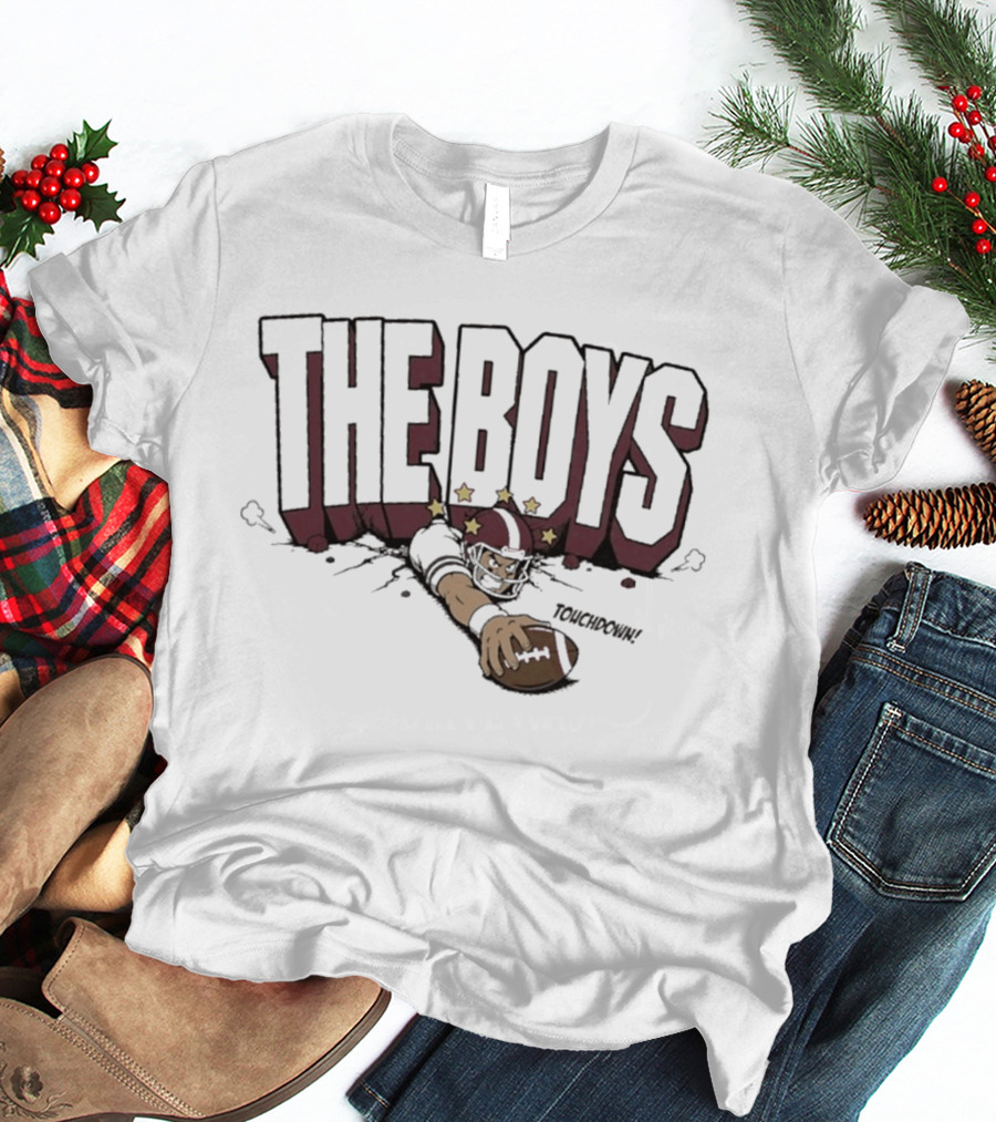 The Boys Touchdown Superhero Football Stars T-Shirt