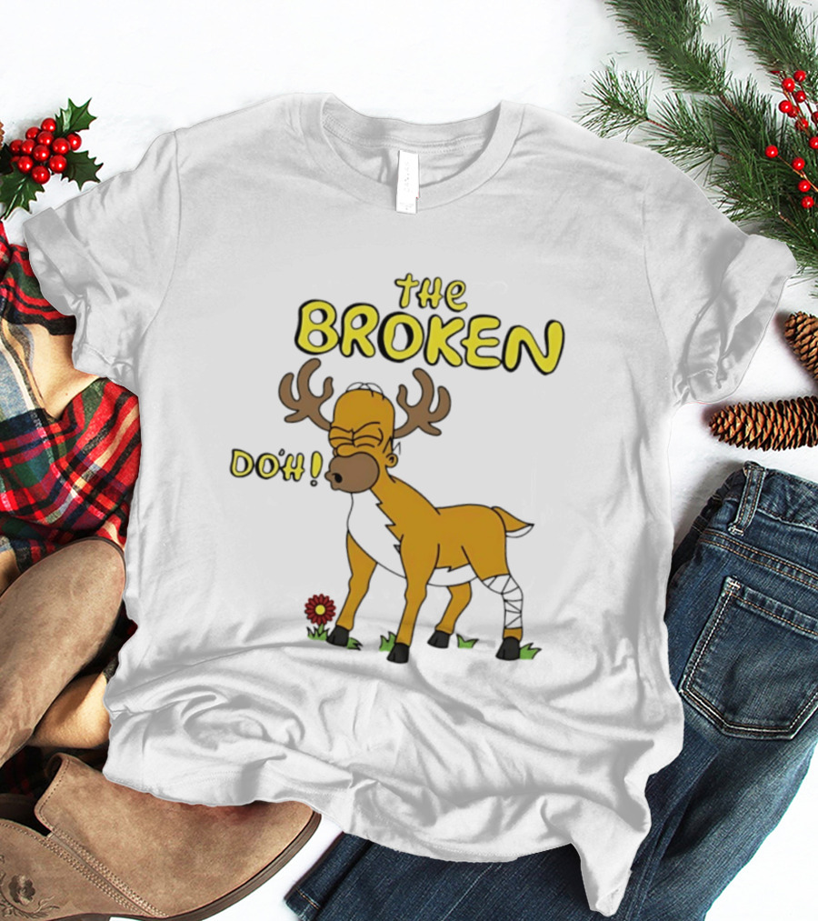The Broken Doh Deer Homer Simpson The Simpsons T-Shirt