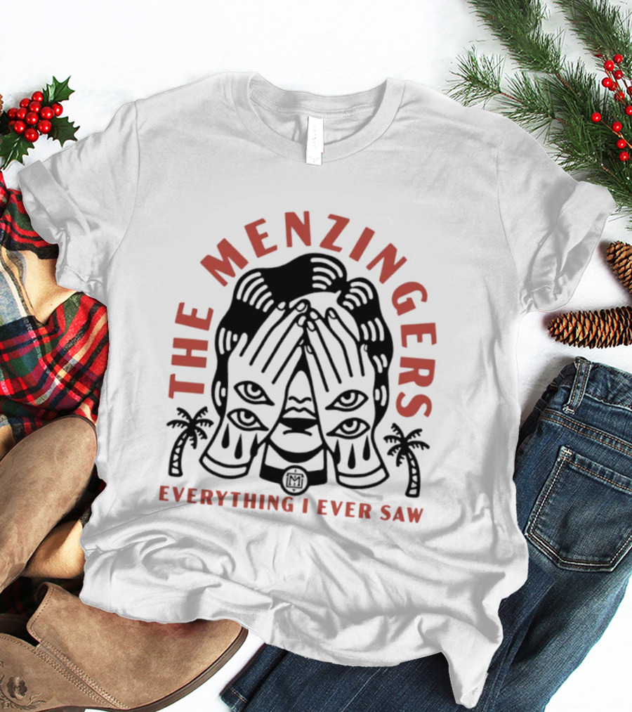 The Menzingers Everything I Ever Saw Indie Rock Face Palms T-Shirt