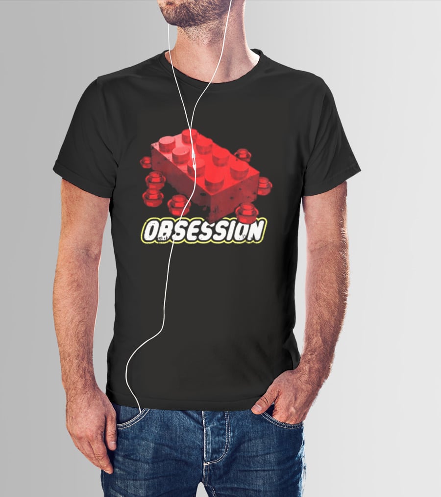 Obsession Red Building Block Toy T-Shirt