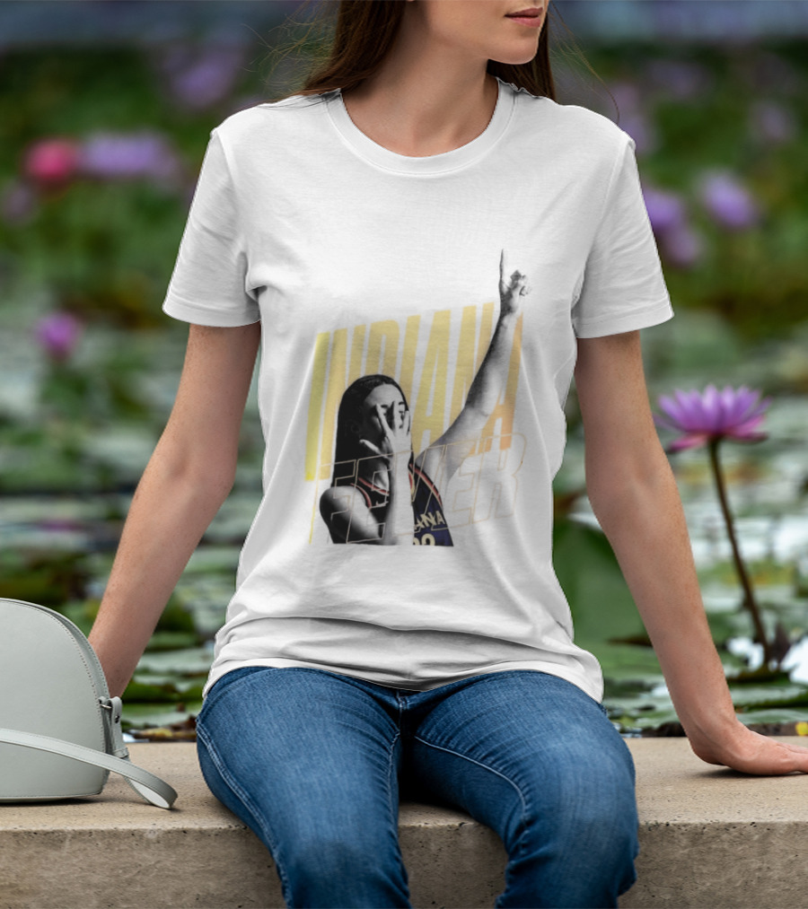 Indiana Fever Caitlin Clark Pointing Indiana Player Gesture T-Shirt