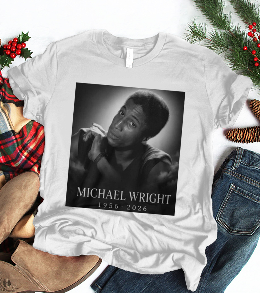 Michael Wright 1956 2026 Memoriam T-Shirt