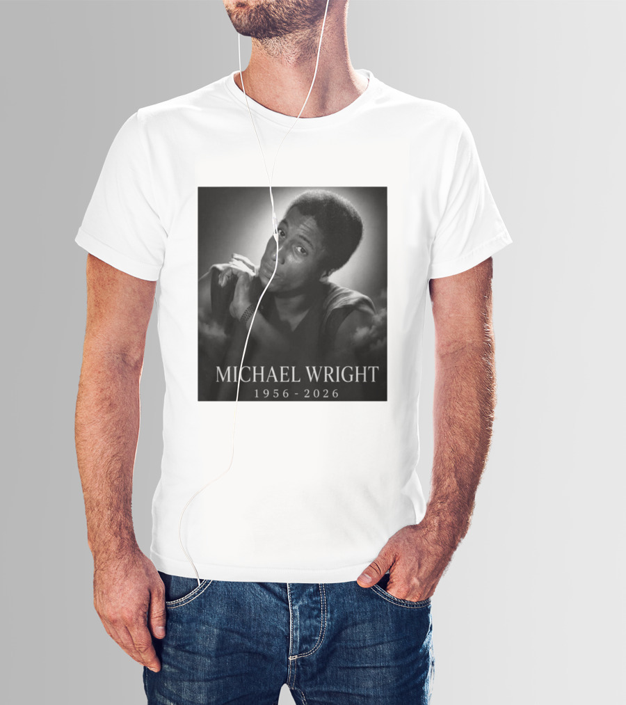 Michael Wright 1956 2026 Memoriam T-Shirt