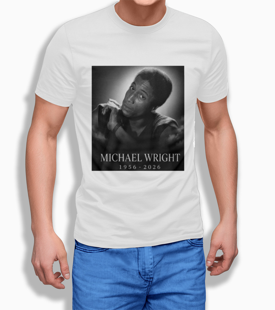 Michael Wright 1956 2026 Memoriam T-Shirt