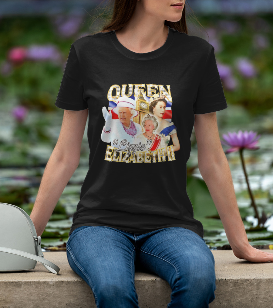 Queen Elizabeth II Lizzie 90s Bootleg Iconic Royal T-Shirt