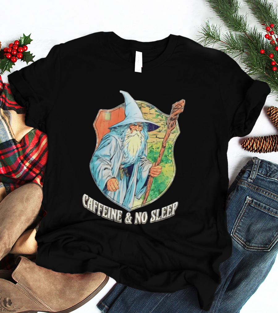 Wizard Caffeine & No Sleep T-Shirt